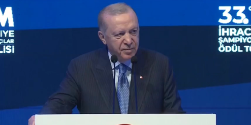 Cumhurbaşkanı Erdoğan açıkladı: Reeskont kredilerinde günlük limit artırıldı