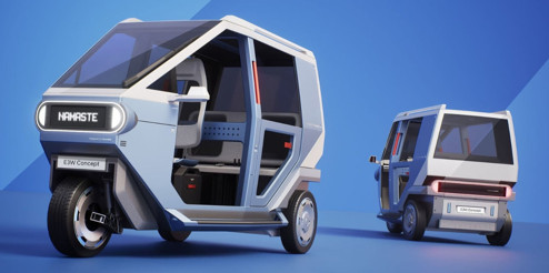 Hyundai'den elektrikli üç tekerlekli araç hamlesi: E3W yollara çıkıyor