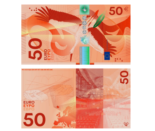 Euro banknotları değişiyor! Sahteciliği önleyecek 10 tasarım halkın oyuna sunuldu - Resim: 52