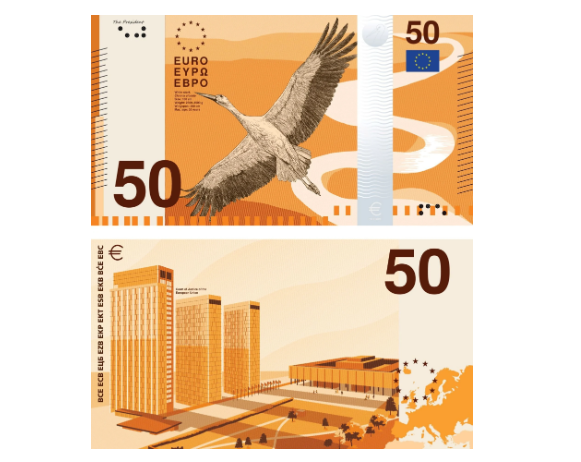 Euro banknotları değişiyor! Sahteciliği önleyecek 10 tasarım halkın oyuna sunuldu - Resim: 34
