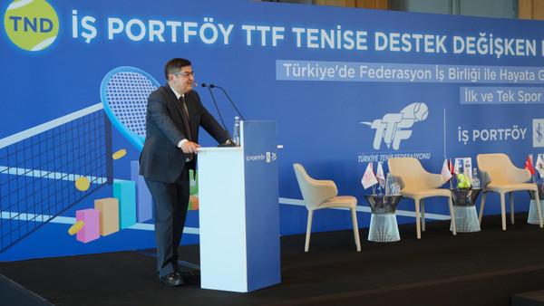 İş Portföy ve Türkiye Tenis Federasyonu tenise destek yatırım fonu kurdu - Resim : 1