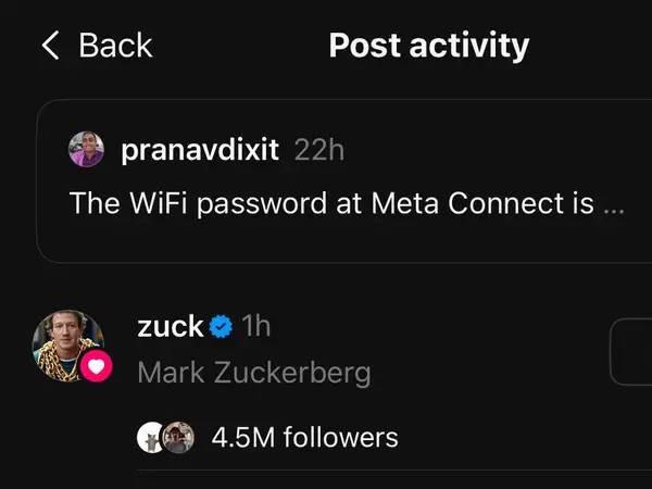 Meta'nın WiFi şifresi ortaya çıktı - Resim : 1