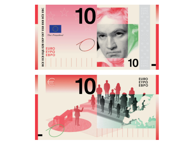 Euro banknotları değişiyor! Sahteciliği önleyecek 10 tasarım halkın oyuna sunuldu - Resim: 20