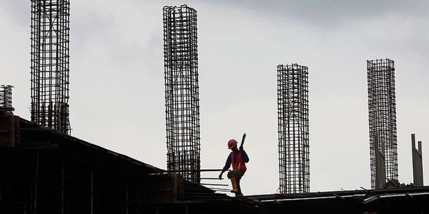 İnşaat üretiminde yıllık artış 8 ayın en düşüğünde