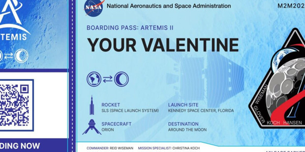 NASA'dan "Sevgililer Günü" temalı kampanya: İsimler Ay'a gidiyor!