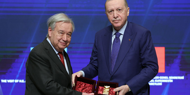 Cumhurbaşkanı Erdoğan'dan Guterres'e Barış Ödülü ve şiddet sarmalı uyarısı