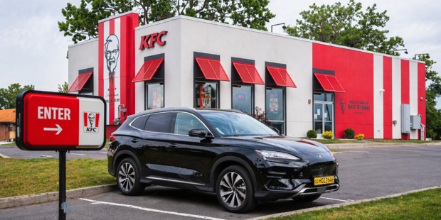 Çinli BYD'den ABD'li fast food devi ile iş birliği: 9 dakikada şarj, yemek ve yola devam