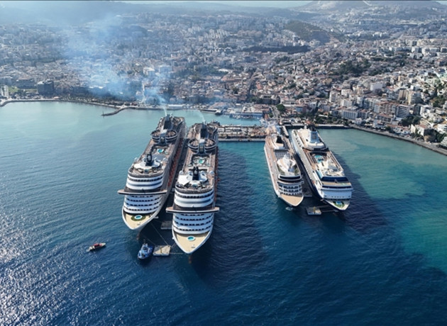 Türk limanlarında gemi trafiği 7 yılın zirvesinde