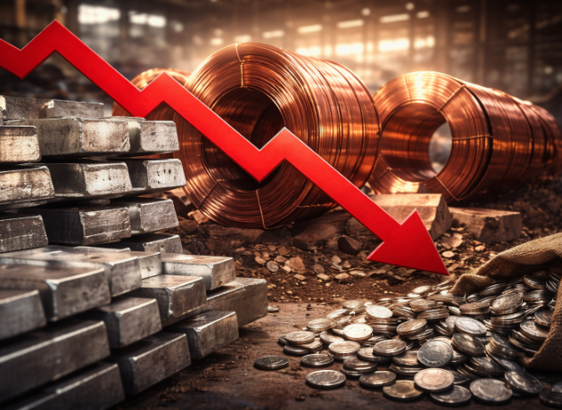 Baz metallerde Çin'den tatil freni: Bakır ve alüminyumda sert geri çekilme