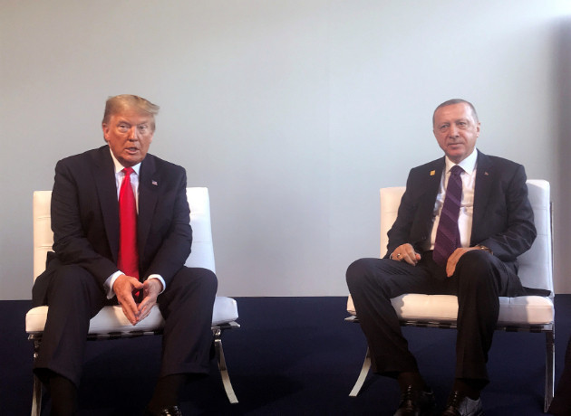 Cumhurbaşkanı Erdoğan, Trump ile görüştü