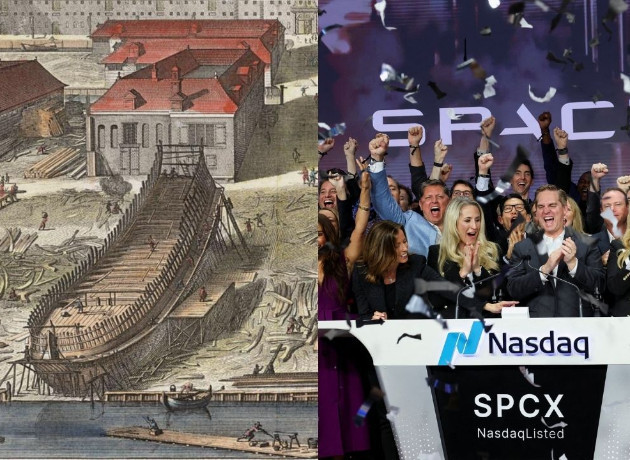 Aynı şeyler olmuştu: Modern tarihin ilk borsa hikayesi ile SpaceX halka arzında 400 yıllık dejavu