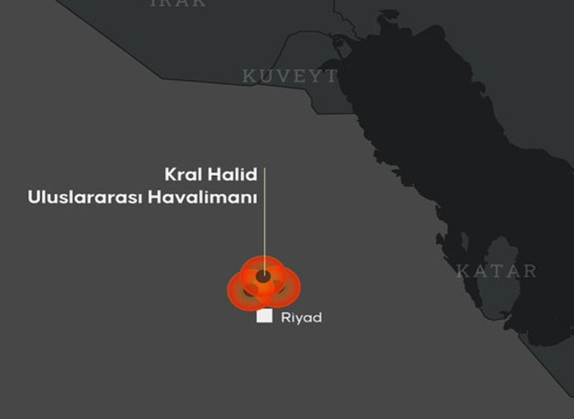 Suudi Arabistan'da havalimanı yeniden hedefte: Bir günde ikinci saldırı