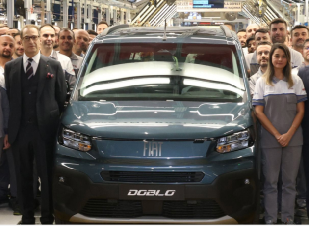 Fiat Doblo Bursa’ya geri döndü! 300 milyon dolarlık dev yatırımda 5 modelde üretim başladı