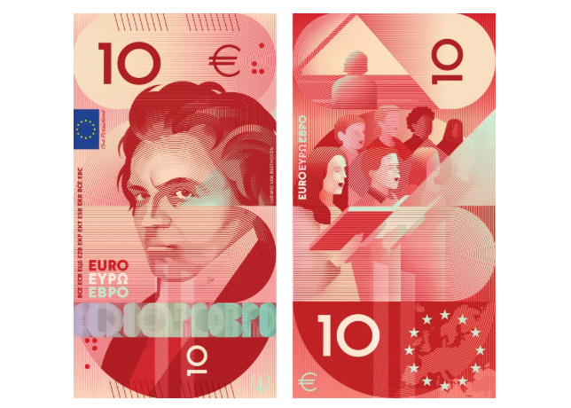 Euro banknotları değişiyor! Sahteciliği önleyecek 10 tasarım halkın oyuna sunuldu - Resim: 44