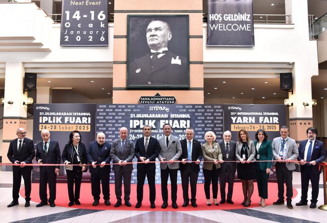 Tekstil dünyasını buluşturan 21. Uluslararası İstanbul İplik Fuarı kapılarını açtı - Resim : 1