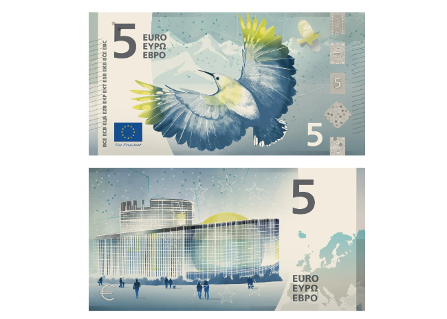 Euro banknotları değişiyor! Sahteciliği önleyecek 10 tasarım halkın oyuna sunuldu - Resim: 1
