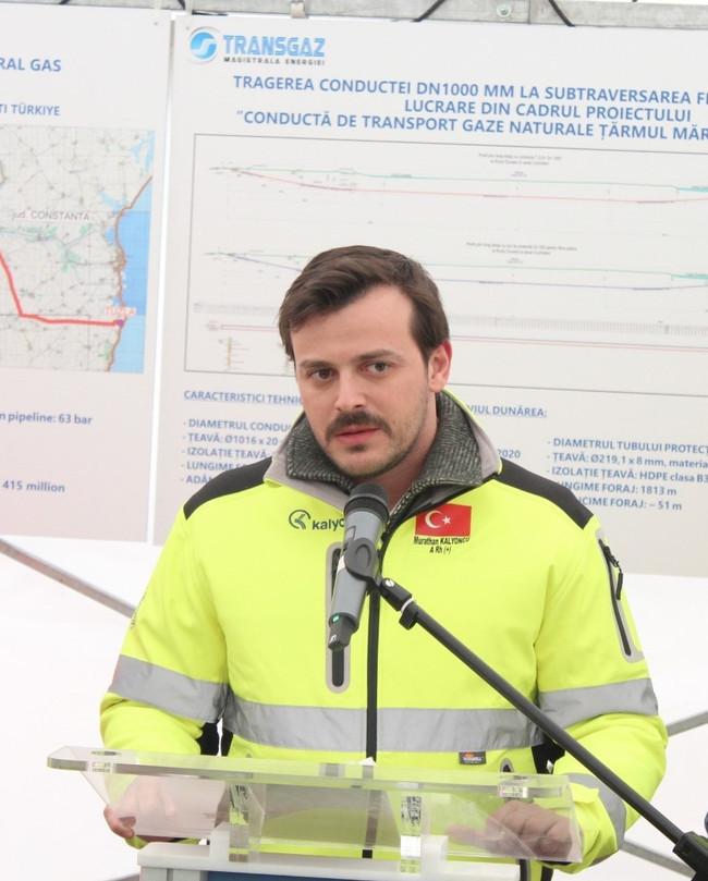 Kalyon İnşaat Tuna Nehri’ni 63 metre derinliğe inen borularla aştı - Resim : 1