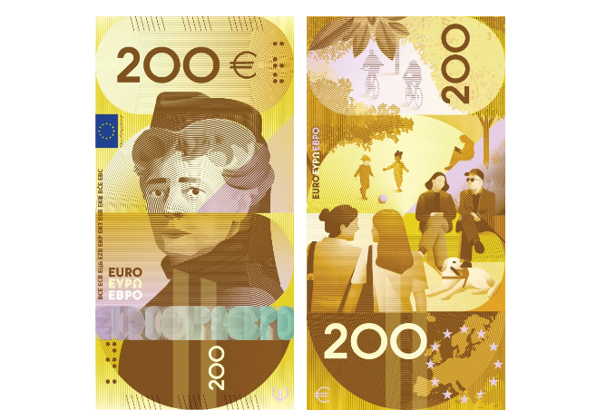Euro banknotları değişiyor! Sahteciliği önleyecek 10 tasarım halkın oyuna sunuldu - Resim: 48