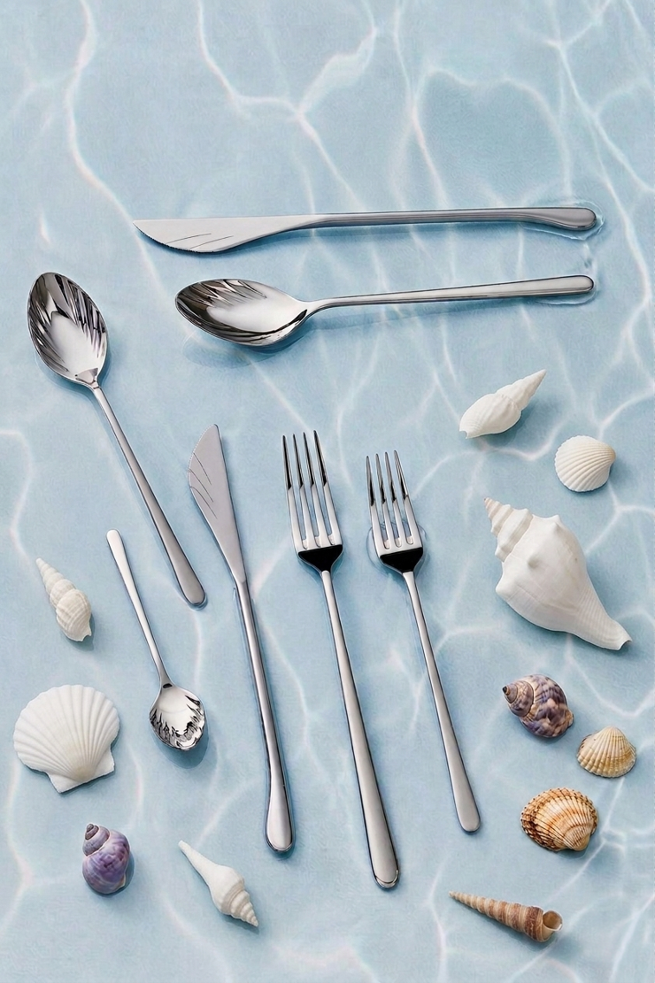 Karaca Seashell 316+ ile Sofralara Modern ve Sofistike Bir Dokunuş - Resim : 1