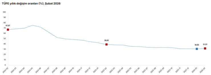Şubat ayı enflasyon rakamları açıklandı - Resim : 2