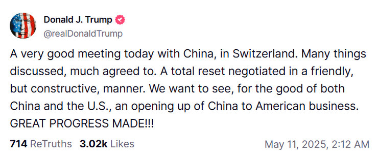 Trump'tan Çin açıklaması: Tam sıfırlama müzakere edildi, büyük bir ilerleme kaydedildi - Resim : 1