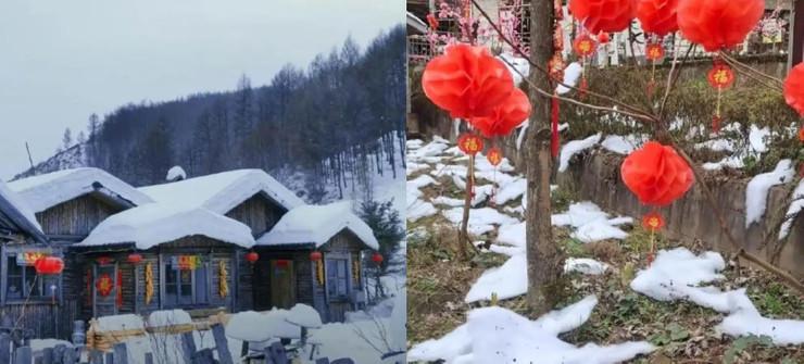 Kar yerine pamuk kullandılar: Turistik köy sahte kar kullandığı anlaşılınca para iadesi yaptı - Resim : 1