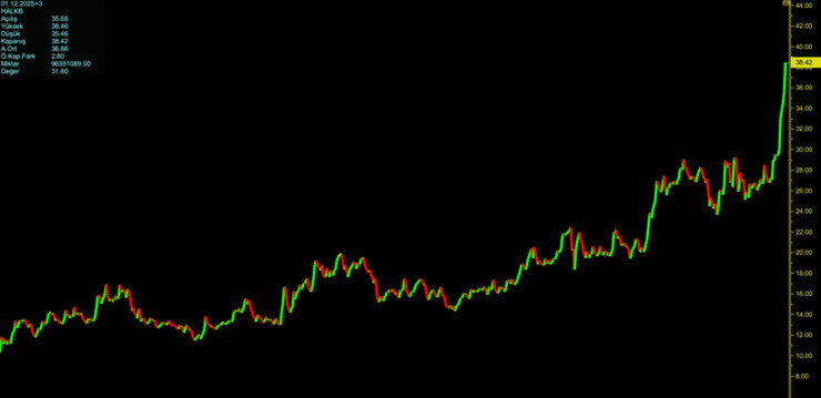 Halkbank hisselerinde 11 işlem gününde yüzde 41 yükseliş - Resim : 2