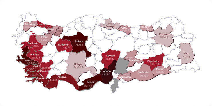 Lahmacun Endeksi: Türkiye ortalaması 123 TL’ye çıktı, zamda TÜFE’yi geçen şehir Konya oldu, Gaziantep frenledi - Resim : 2