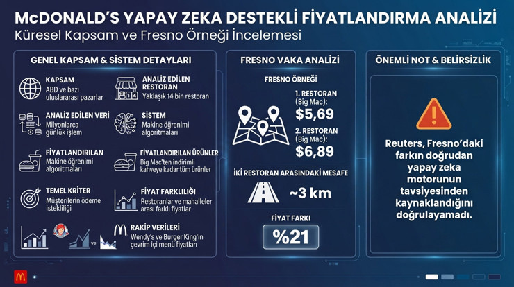 Aynı ürün 3 kilometre uzakta farklı fiyat! McDonald's'ın fiyatlamasında ilginç yöntem - Resim : 1