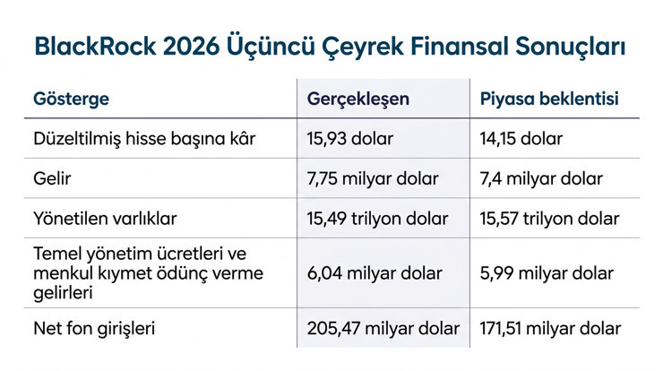 BlackRock'un kârı ve geliri beklentileri aştı! Fon girişleri 205 milyar doları geçti - Resim : 1