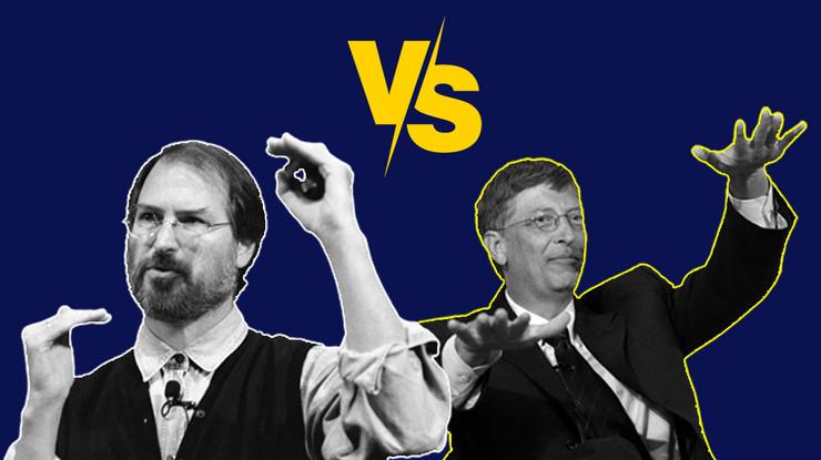 Bir rekabetin anatomisi: Bill Gates ve Steve Jobs