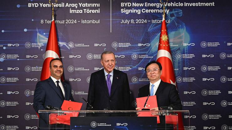 Çinli dev BYD ile anlaşma resmen imzalandı: 1 milyar dolar yatıracak