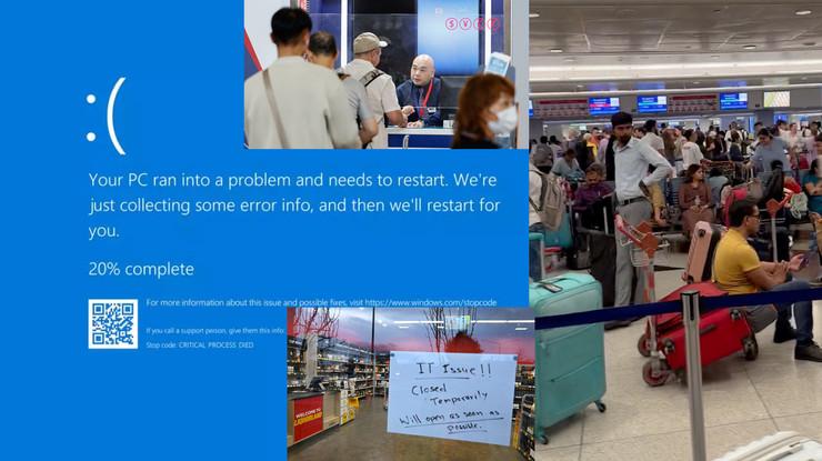 Küresel mavi ekran: Microsoft'taki sorun tüm dünyayı vurdu