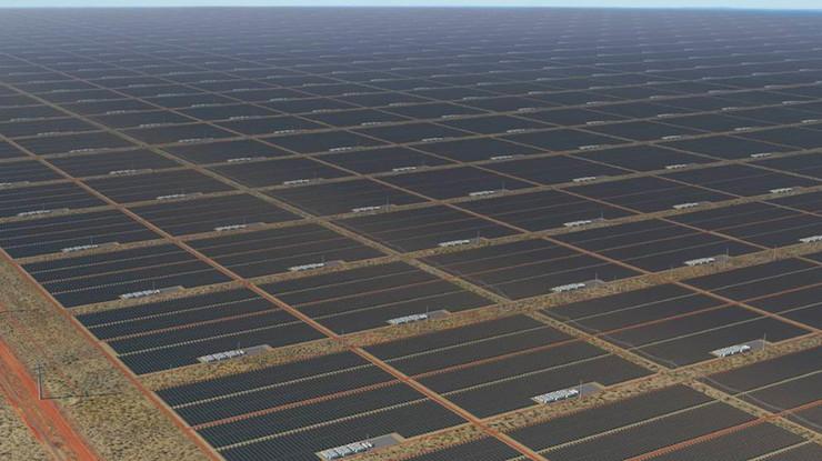 19 milyar dolara en büyük güneş enerjisi santrali: Tuzla büyüklüğünde olacak
