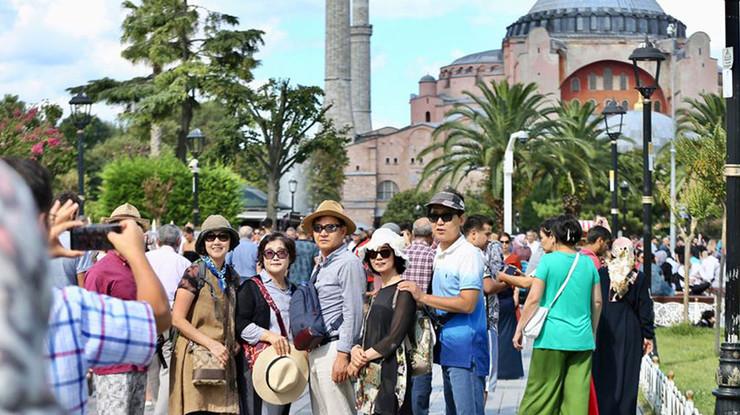 Türkiye'ye 2024'te 52,6 milyon yabancı turist geldi