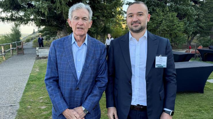 TCMB Başkanı Karahan, Jackson Hole'de, Fed Başkanı Powell ile bir araya geldi