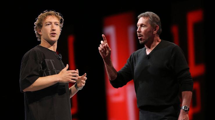 Mark Zuckerberg ve Larry Ellison 200 milyar dolar kulübüne katıldı