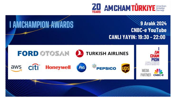 “AmCham Ödülleri” 9 Aralık’ta gerçekleştirilecek