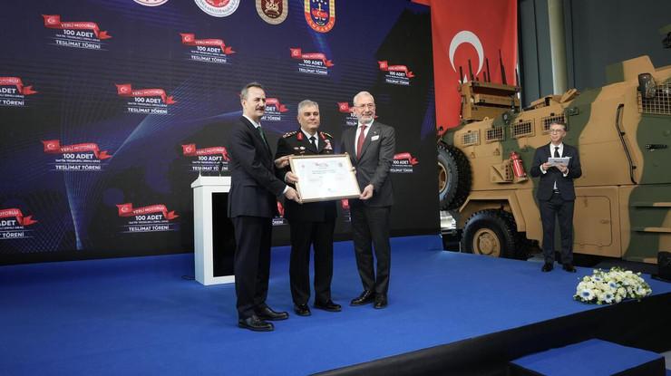 BMC'den TSK’ya yüzde 95 yerli motorlu 100 adet taktik zırhlı araç