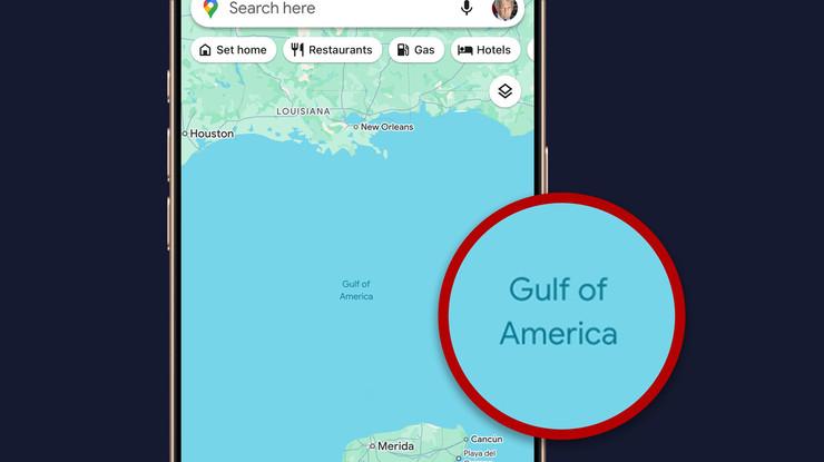 Google Maps, ABD'deki uygulamasında Meksika Körfezi'ni Amerika Körfezi yaptı