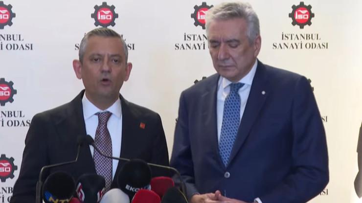 CHP Genel Başkanı Özel'den TÜSİAD sonrası İstanbul Sanayi Odası'na ziyaret