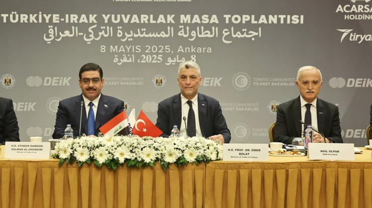 Bakan Bolat: Irak’la ticaret hacmi hedefimiz 30 milyar dolar