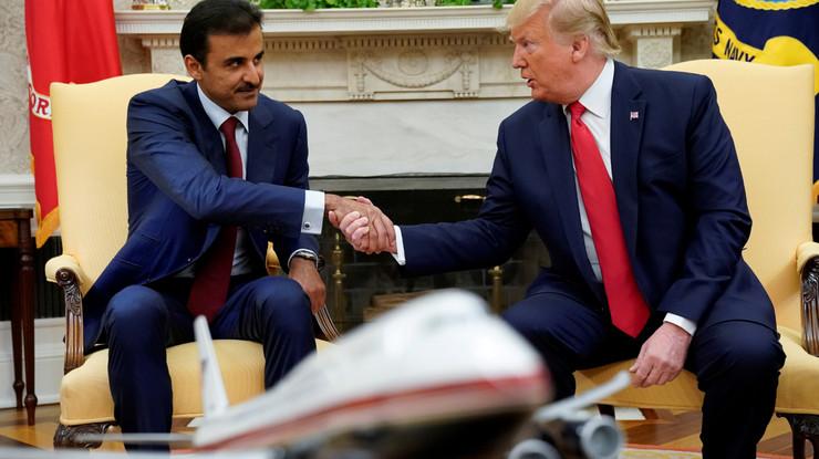 ABD tarihinin en pahalı hediyesi: Katar'dan Trump'a Boeing jumbo jet