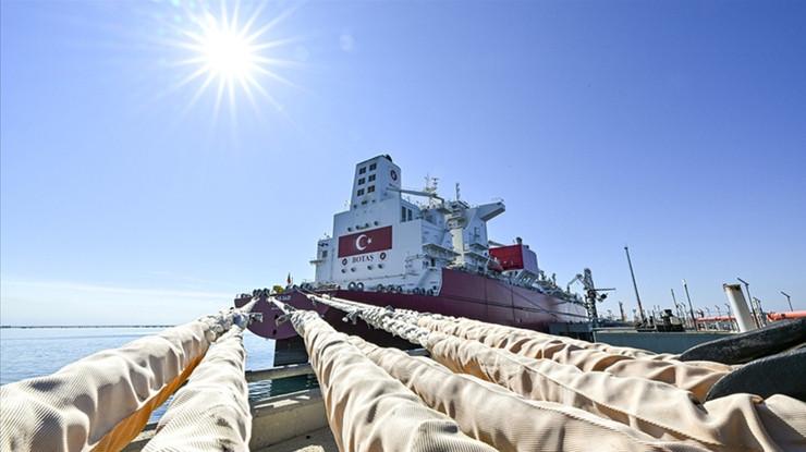 BOTAŞ'a ait Yüzer LNG Depolama Ünitesi ilk kez yurt dışında görev yapacak