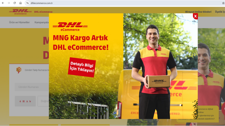 MNG Kargo yoluna DHL eCommerce olarak devam edecek: Tabelalar değişmeye başladı - Resim : 1
