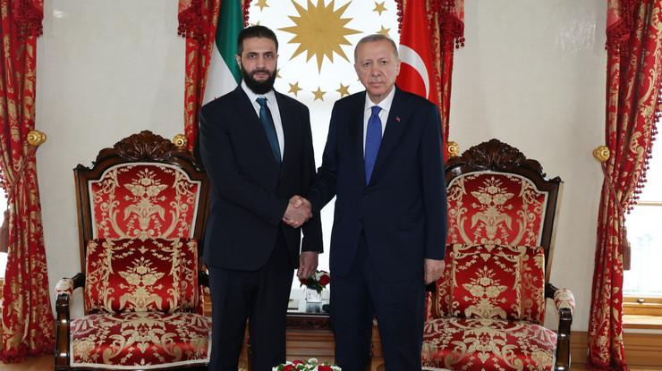 Cumhurbaşkanı Erdoğan, Suriye Cumhurbaşkanı Şara ile görüştü