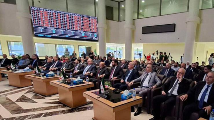 Şam borsası 6 ay sonra yeniden açıldı