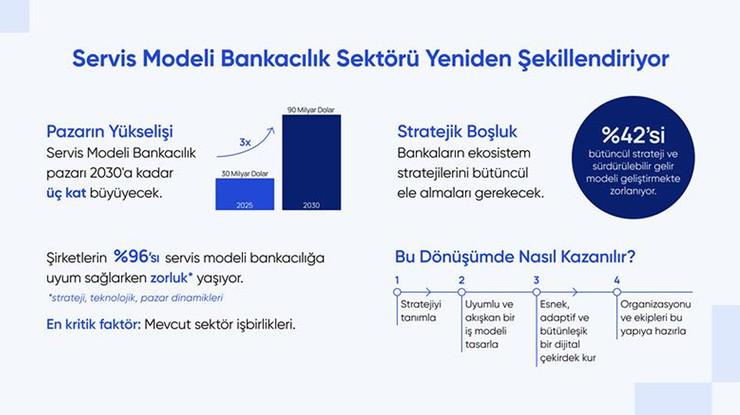 Servis Modeli Bankacılık 30 milyar dolara koşuyor: 5 yıl içinde 3’e katlayacak