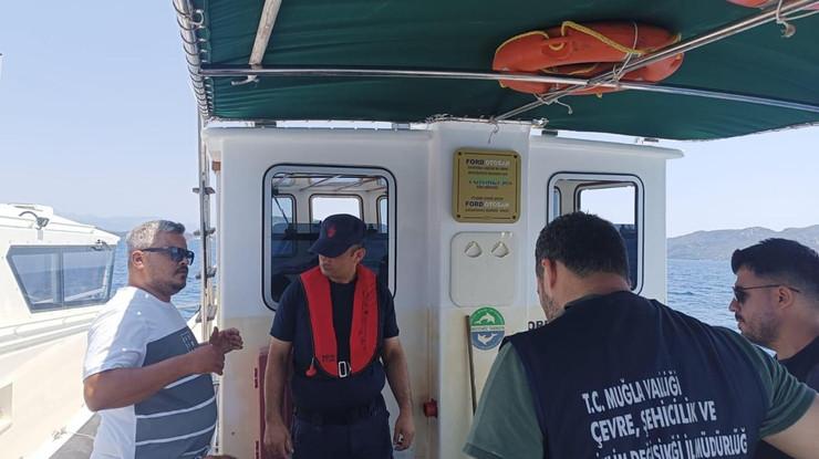 Bodrum ve Marmaris'te 4 tesise ve 2 gemiye 11,2 milyon lira ceza