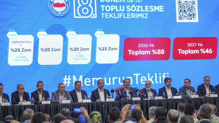 Memur-Sen, memurlar için zam talebini açıkladı